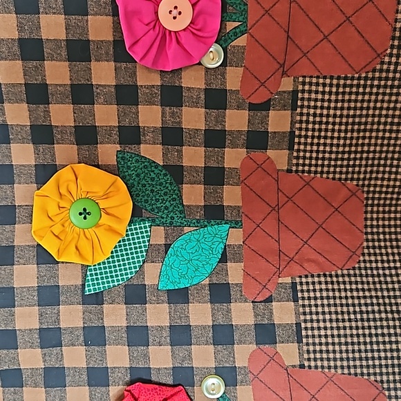 🌺 Two Vintage Handmade 100% Cotton 80's/90's Whimsical Vest - Picture 6 of 16